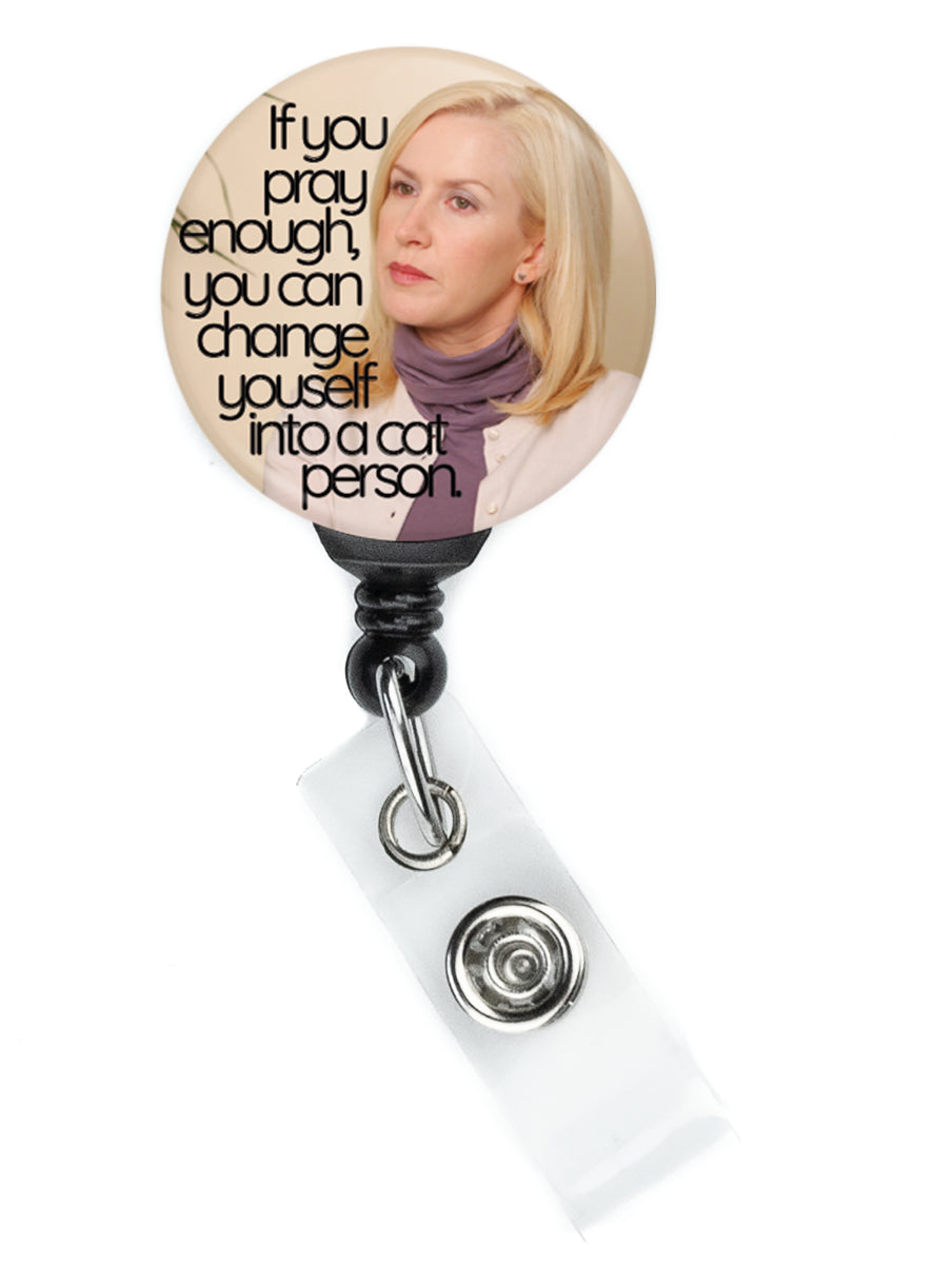 The Office Angela Cat Person Meme Badge Reel - ReactionReels