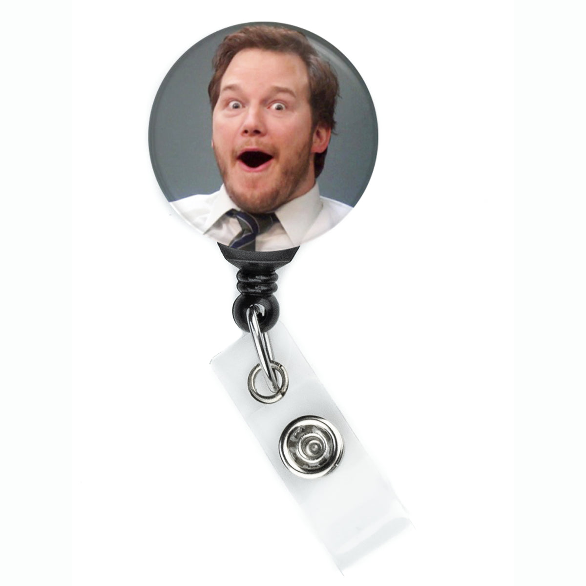 Parks and Rec Andy Dwyer Surprised Meme Badge Reel - ReactionReels
