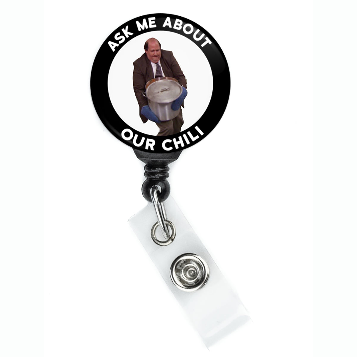 The Office Kevin Malone Ask Me About Our Chili Badge Reel - ReactionReels