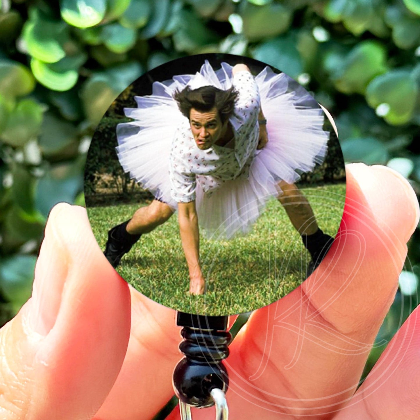 Ace Ventura Jim Carrey Tutu  Nurse Badge Reel  ID Badge Holder  Nurse Gift  Nurse Badge Holder