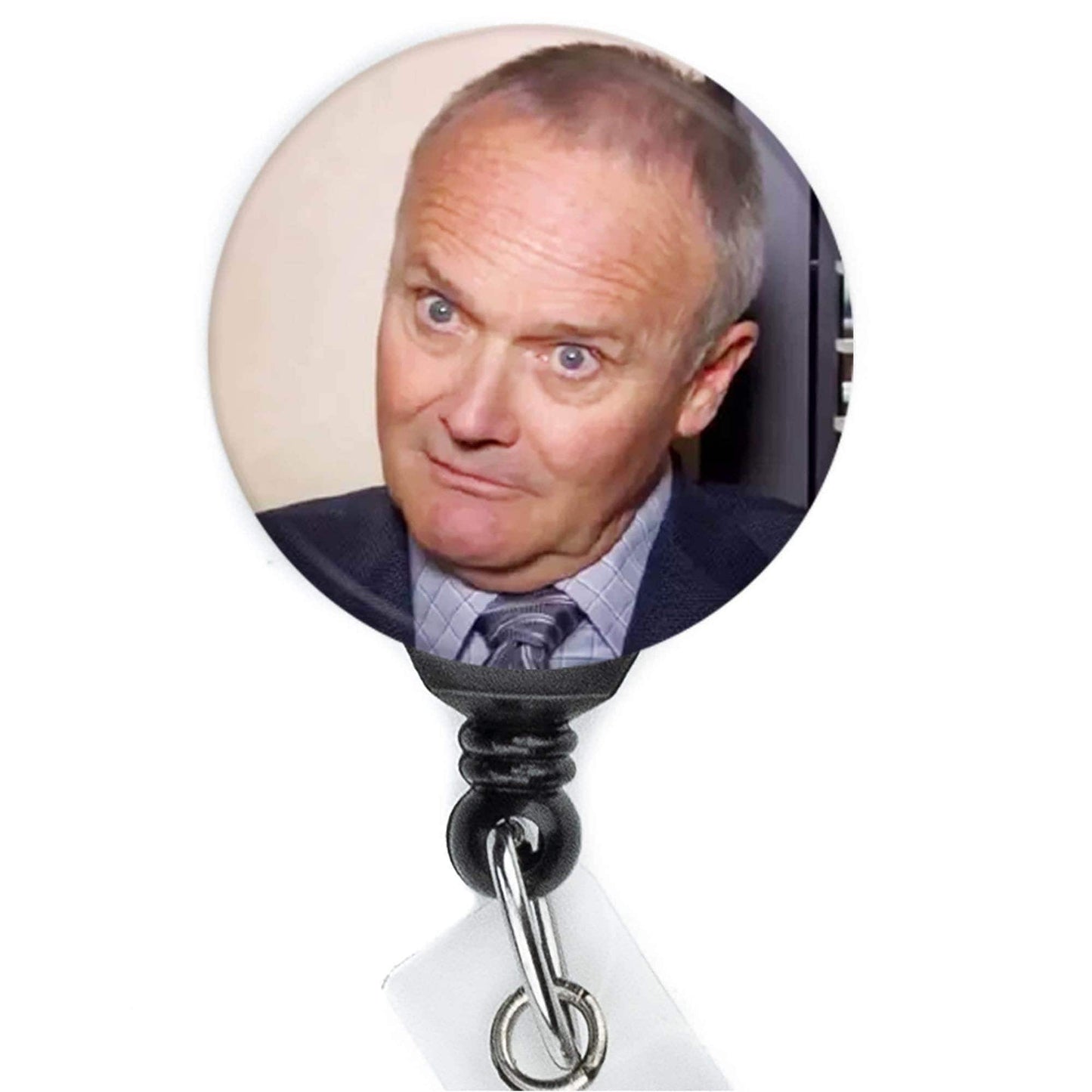 Funny ID Badge Reel  The Office Creed Excuse Me Reaction Face Meme  ID Badge Holder  Nurse Gift  Nurse Badge Reel  Cute ID Badge Reel