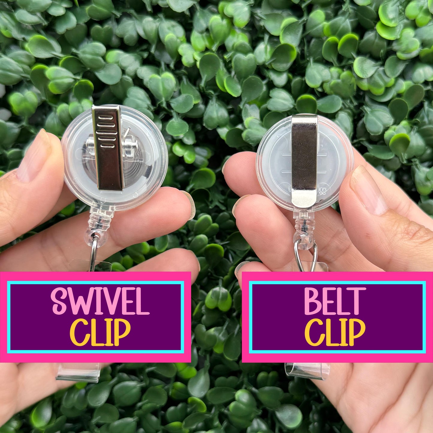 Nurse Badge Reel – Cute Retractable Badge Holder for Nurses and Medical Staff, IV Bag Theme - Dr. Pepper