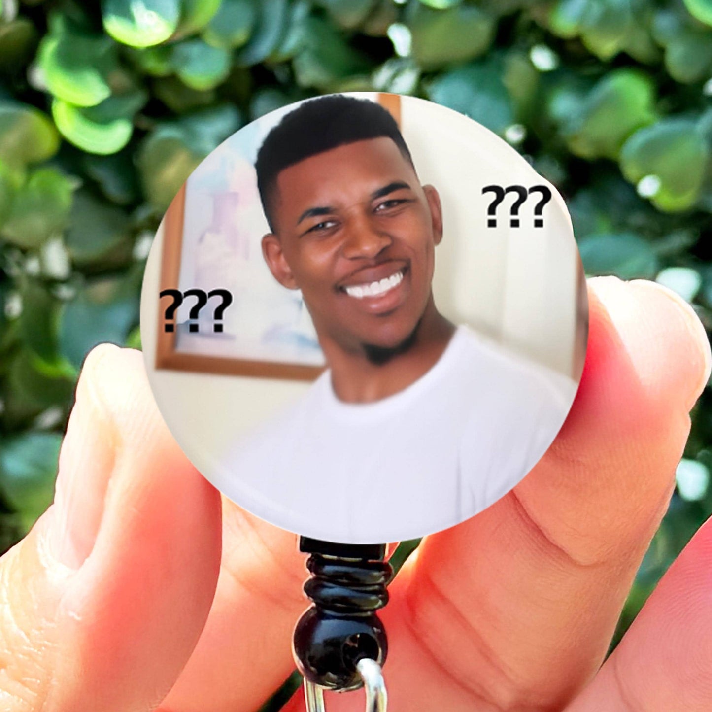 Confused Meme  Nurse Badge Reel Funny  ID Badge Holder  Nurse Gift  Nurse Badge Holder  ID Holder  Cute Badg