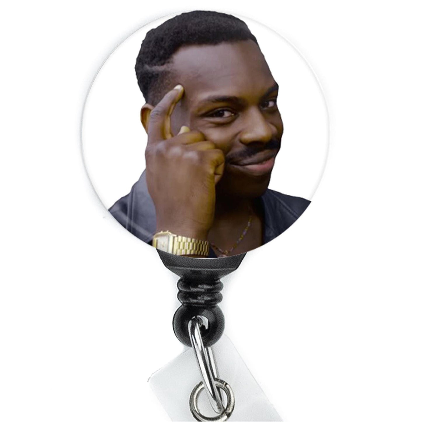 Think About It Meme  Nurse Badge Reel Funny  ID Badge Holder  Nurse Gift  Nurse Badge Holder  ID Holder