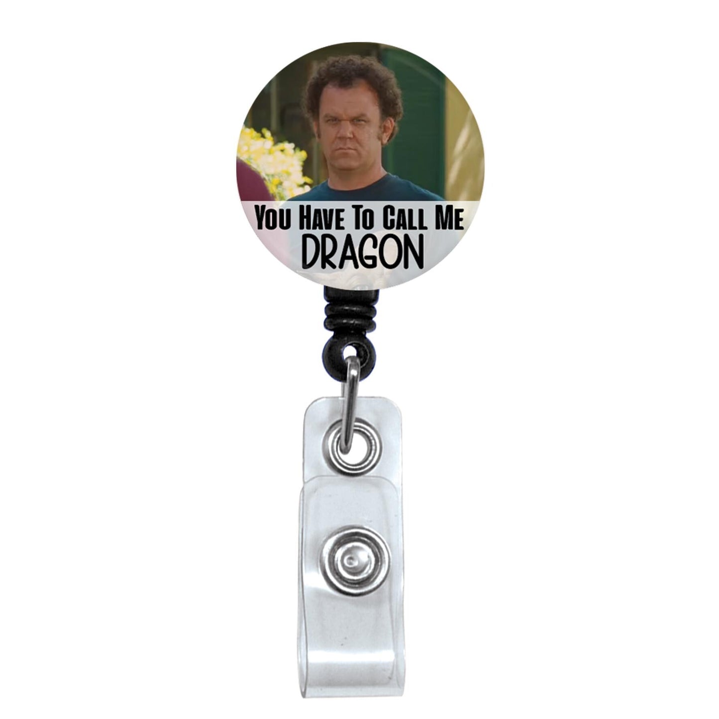 Stepbrothers Nighthawk and Dragon  Nurse Badge Reel  ID Badge Holder  Nurse Gift  Nurse Badge Holder  Cute ID Bad