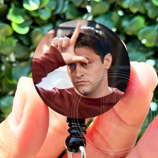 Friends Joey Loser Sign  Nurse Badge Reel  ID Badge Holder  Nurse Gift  Nurse Badge Holder