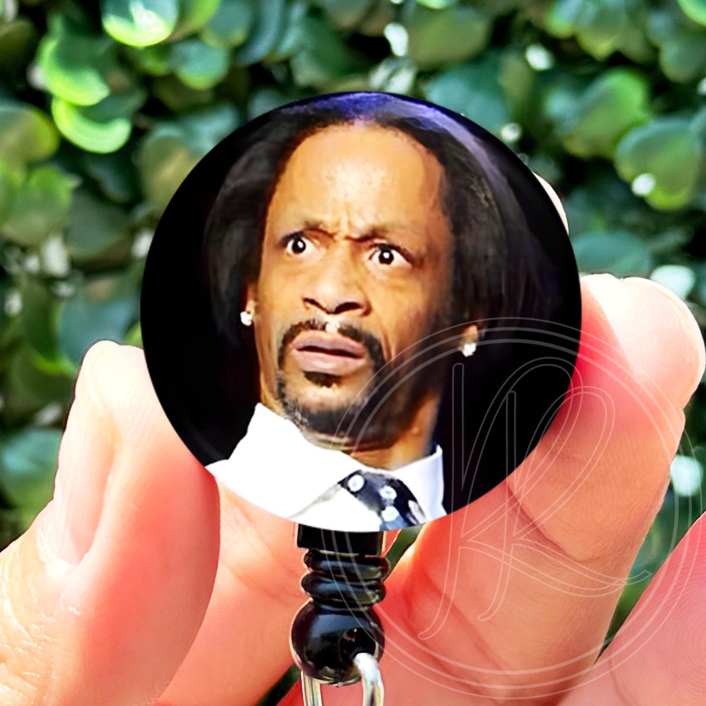Katt Williams WTF Face Meme  Nurse Badge Reel  ID Badge Holder  Nurse Gift  Nurse Badge Holder