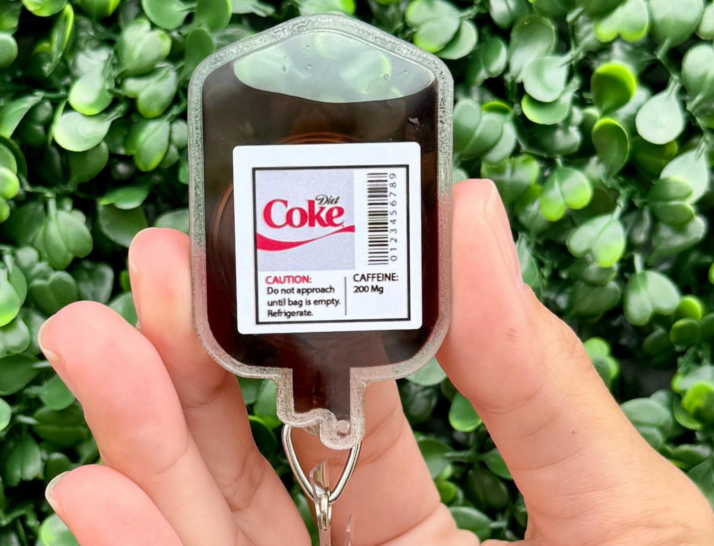 ib bag themed badge reel