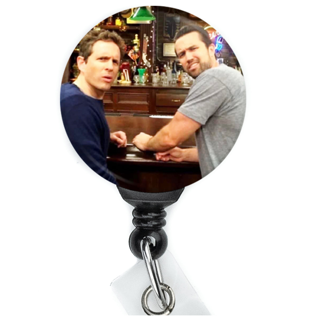 Always Sunny in Philadelphia Mac Dennis Confused Meme Badge Reel - ReactionReels