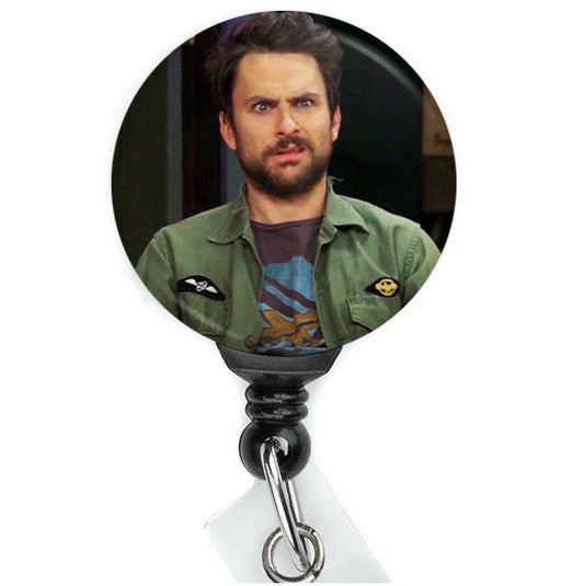 Always Sunny in Philadelphia Charlie Confused Meme Badge Reel - ReactionReels