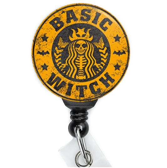 Basic Witch Skull Badge Reel - ReactionReels