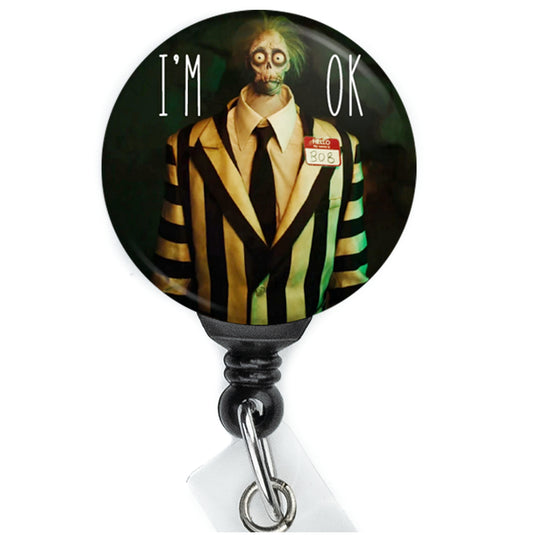 Beetlejuice Bob I'm OK Badge Reel - ReactionReels