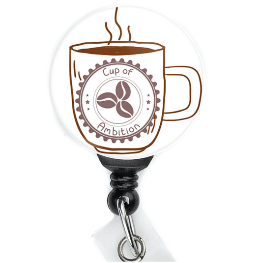 Coffee Cup Of Ambition Badge Reel - ReactionReels