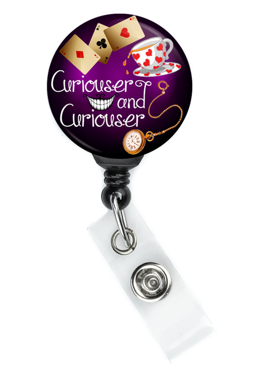 Alice in Wonderland Curiouser and Curiouser Badge Reel - ReactionReels