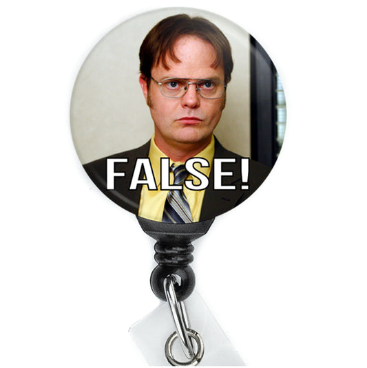 The Office Dwight Schrute False Badge Reel - ReactionReels