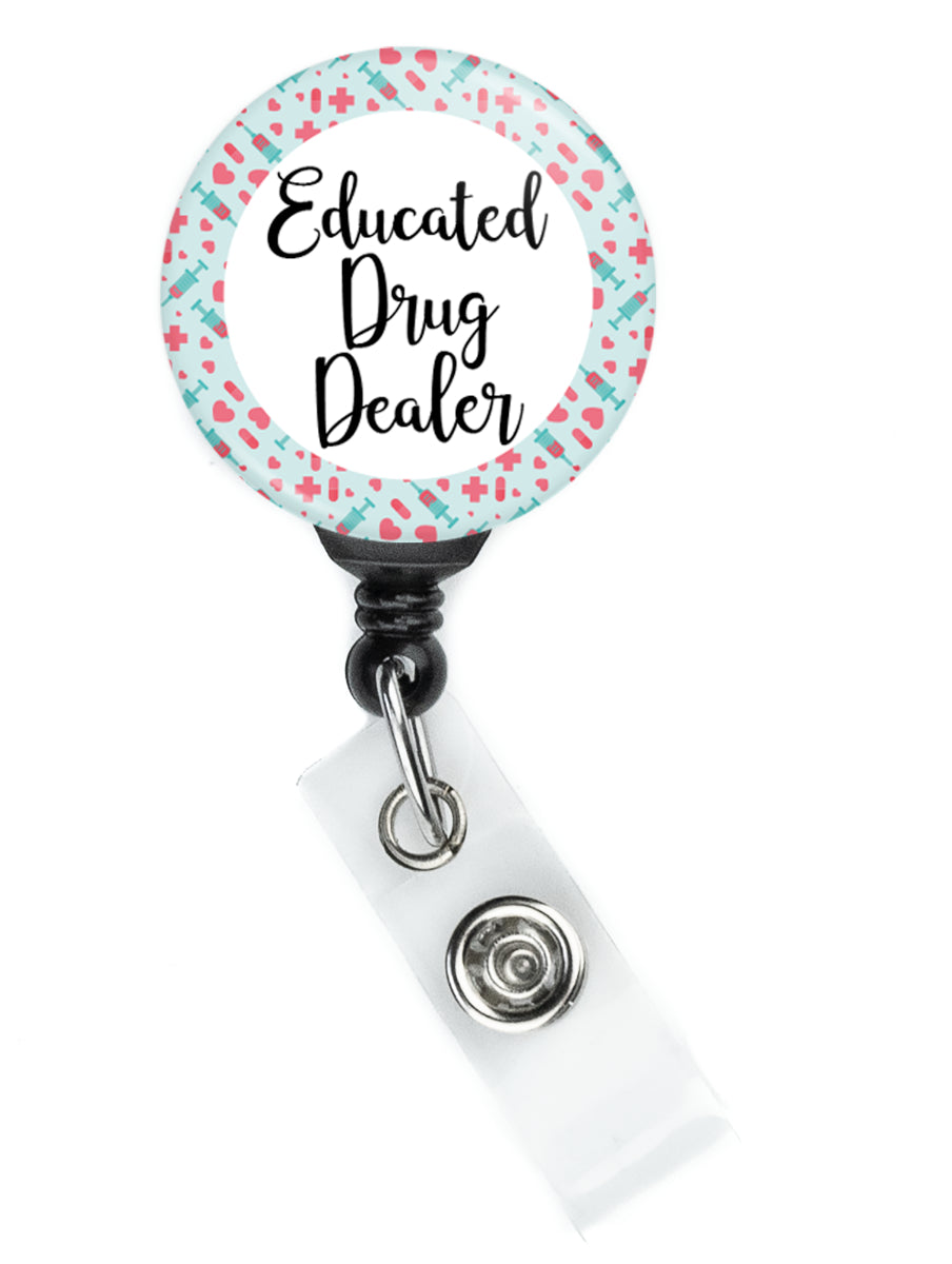 Educated Drug Dealer Badge Reel - ReactionReels