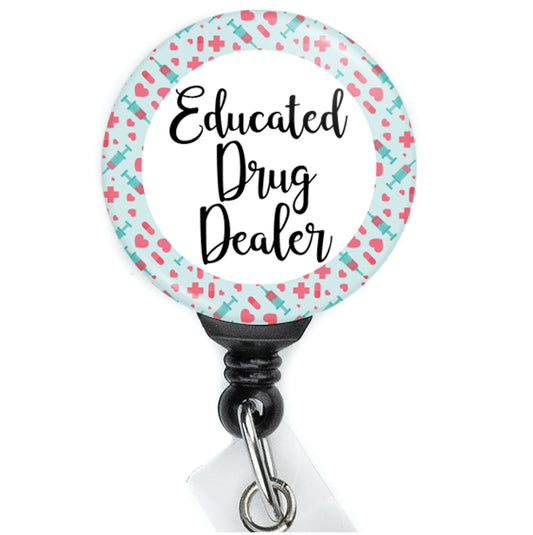 Educated Drug Dealer Badge Reel - ReactionReels