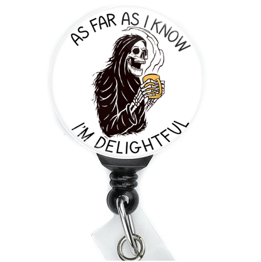 Grim Reaper As Far As I Know I'm Delightful Badge Reel - ReactionReels