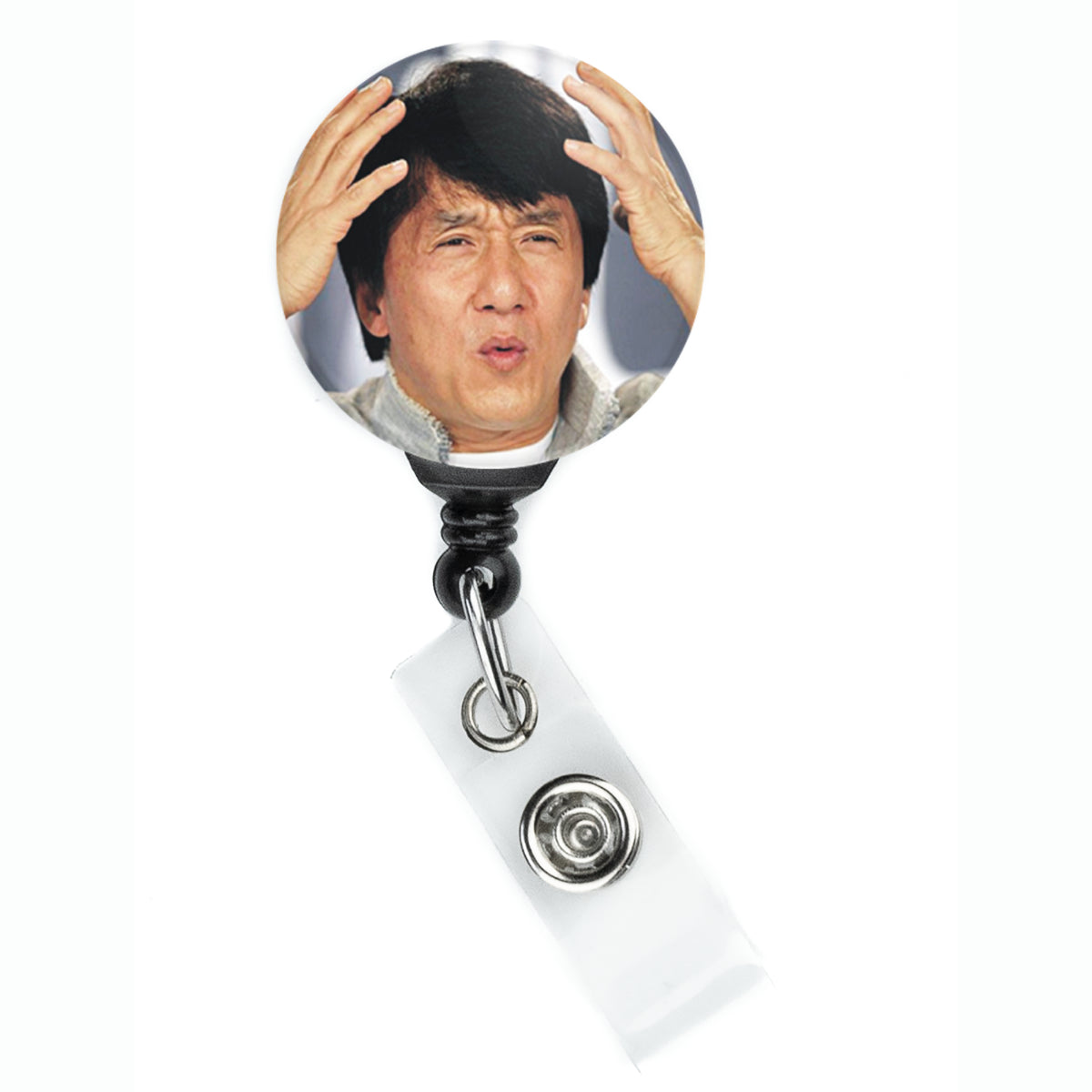 Jackie Chan Confused Meme Badge Reel - ReactionReels