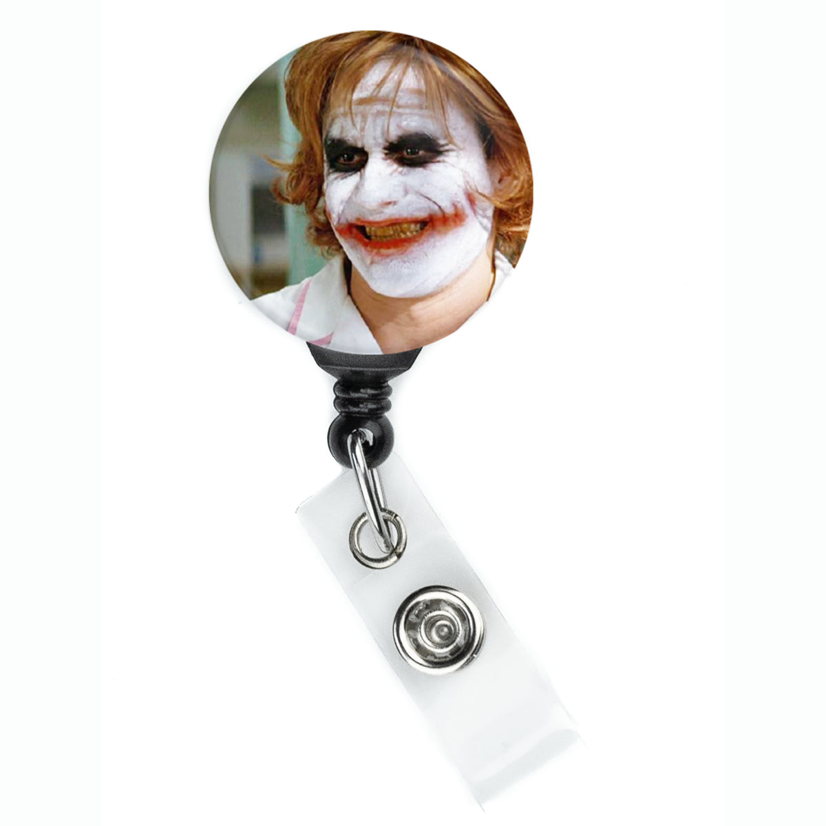 Joker Forced Crazy Smile Badge Reel - ReactionReels