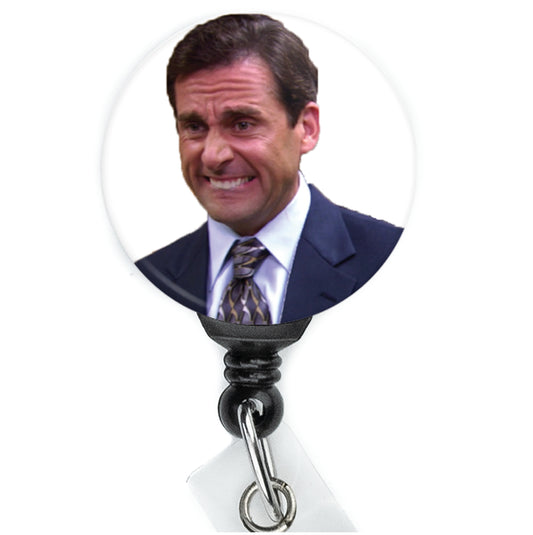 The Office Michael Scott Grimace Face Badge Reel - ReactionReels