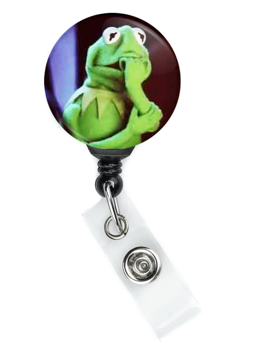 Nervous Kermit Meme Badge Reel - ReactionReels