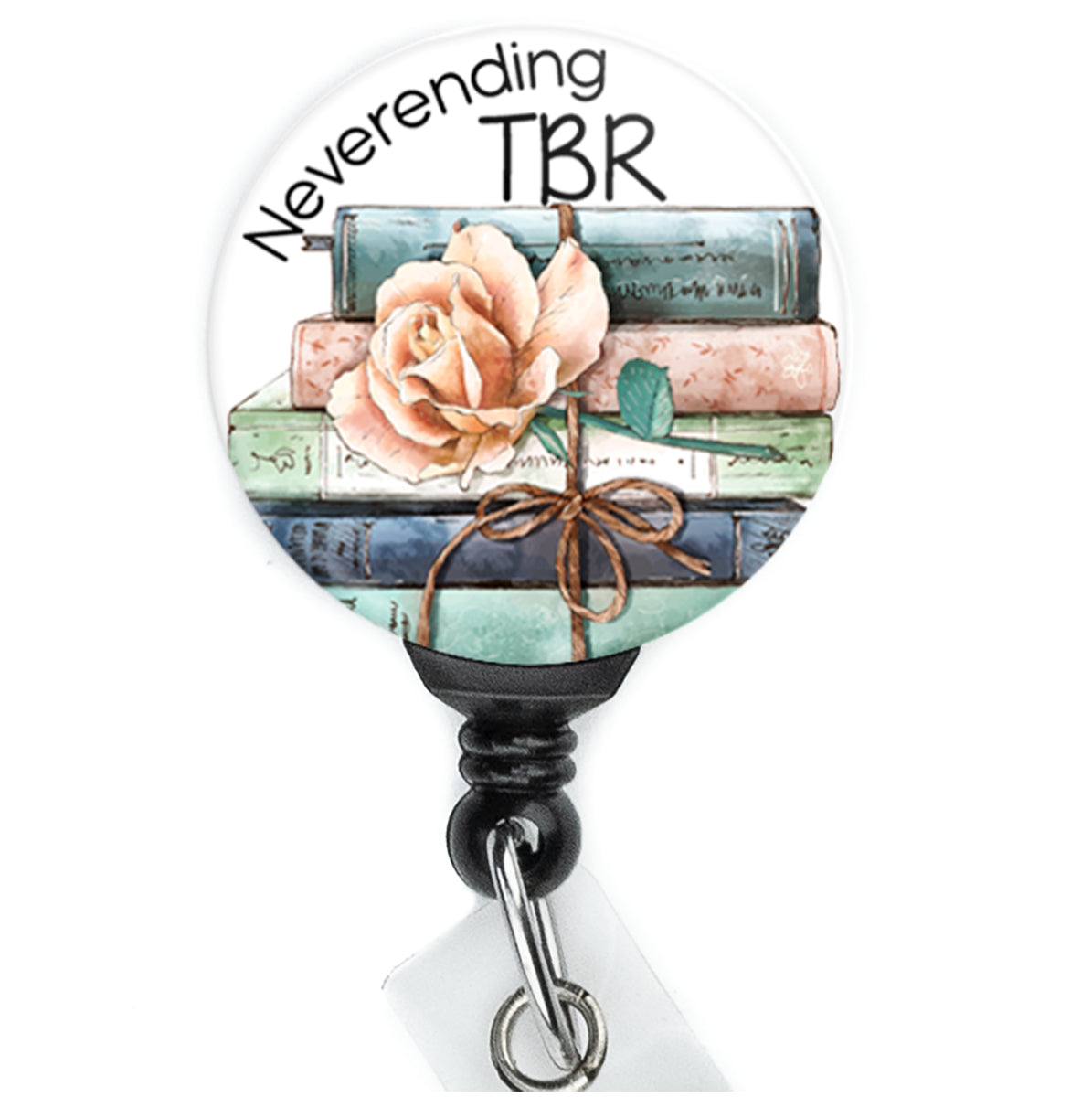 Neverending TBR Book Reader Badge Reel - ReactionReels