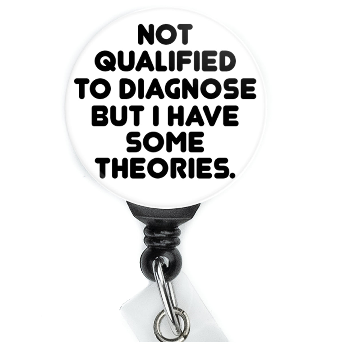 Not Qualified To Diagnose But I Have Some Theories Badge Reel - ReactionReels