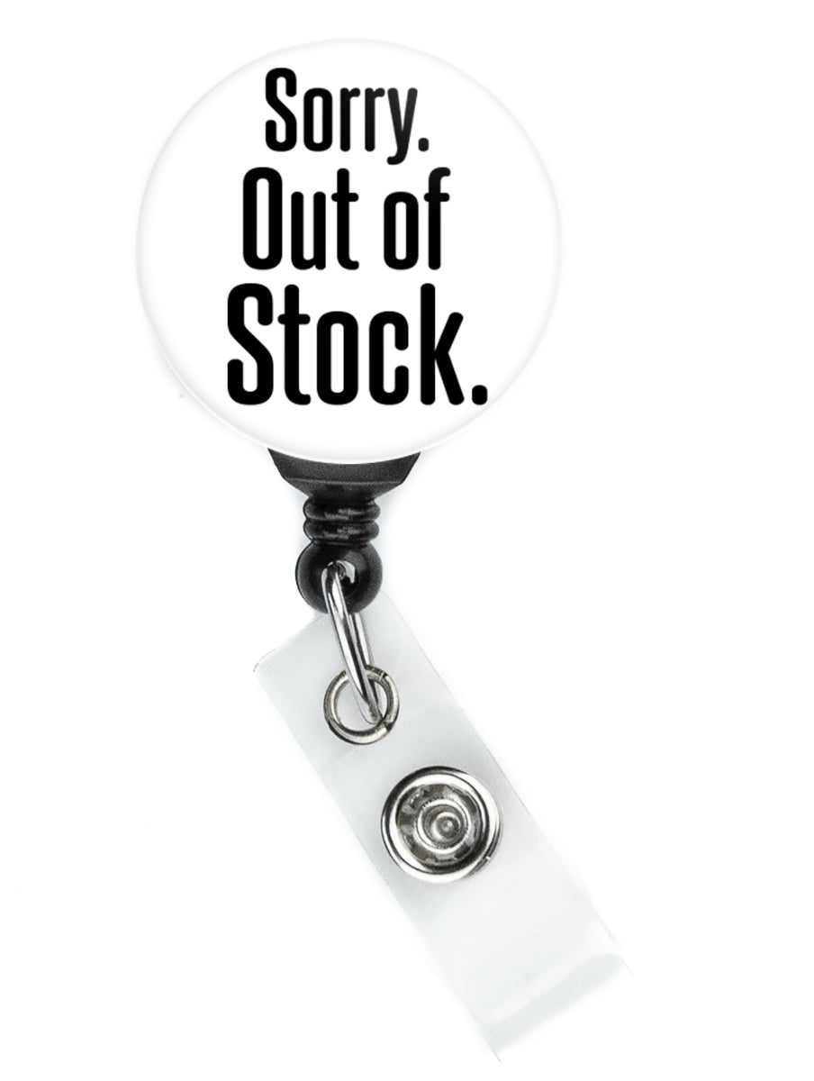 Sorry Out Of Stock Badge Reel - ReactionReels