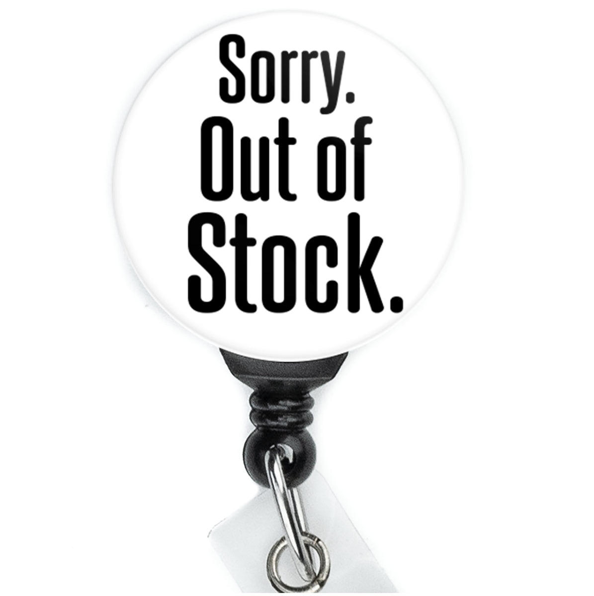 Sorry Out Of Stock Badge Reel - ReactionReels