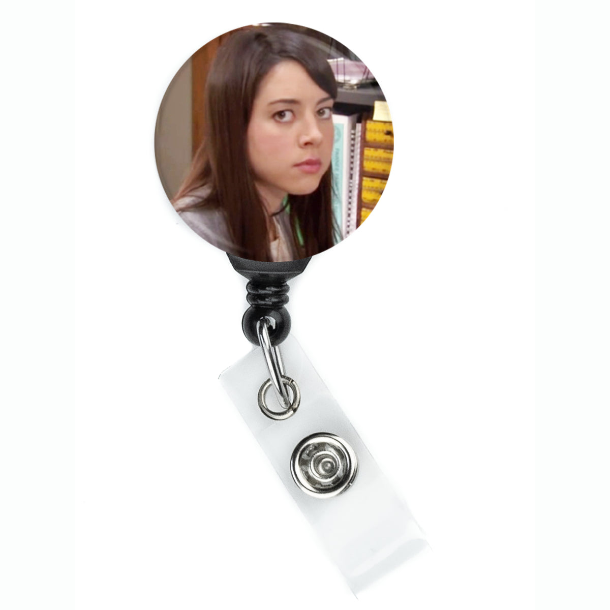 Parks Rec April Side Eye Meme Badge Reel - ReactionReels