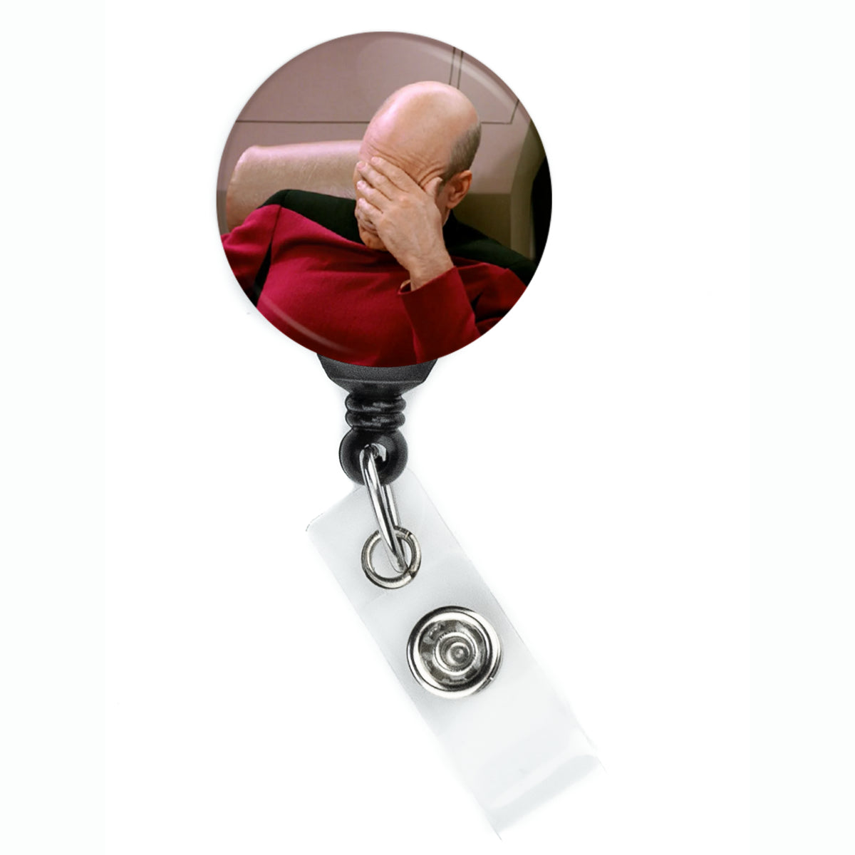 Picard Facepalm Meme Badge Reel - ReactionReels