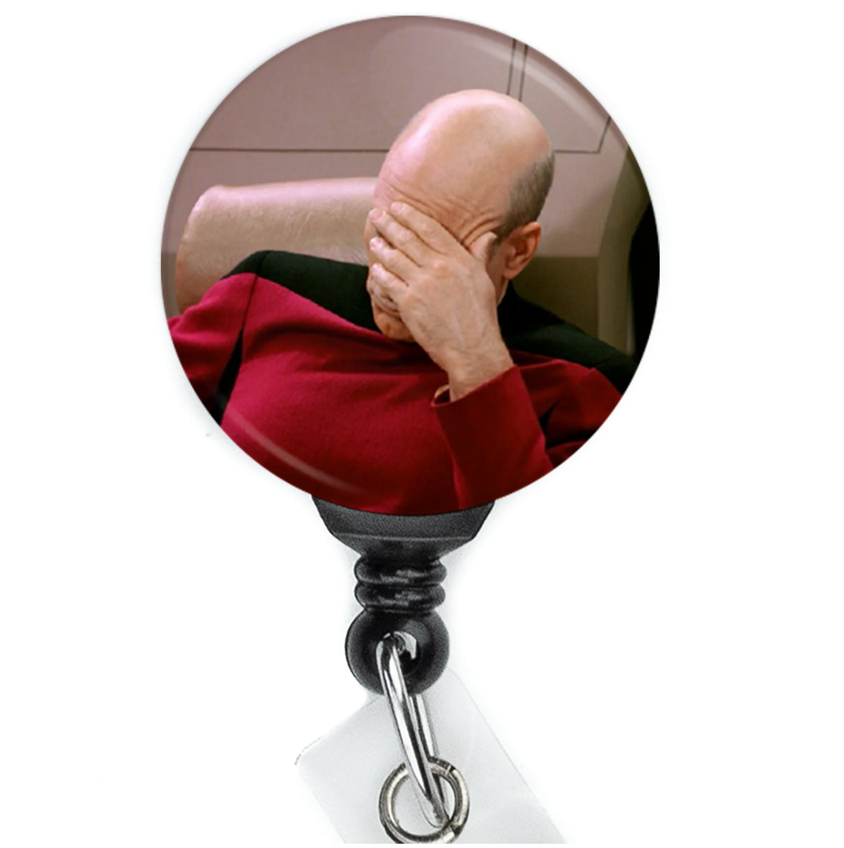 Picard Facepalm Meme Badge Reel - ReactionReels