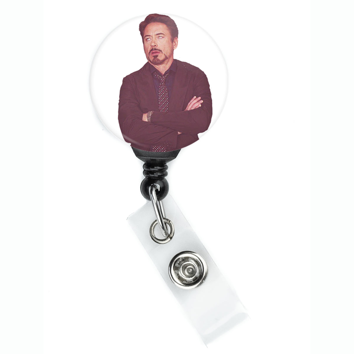 RDJ Eye Roll Meme Badge Reel - ReactionReels