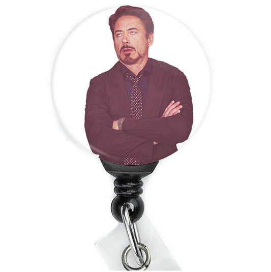 RDJ Eye Roll Meme Badge Reel - ReactionReels