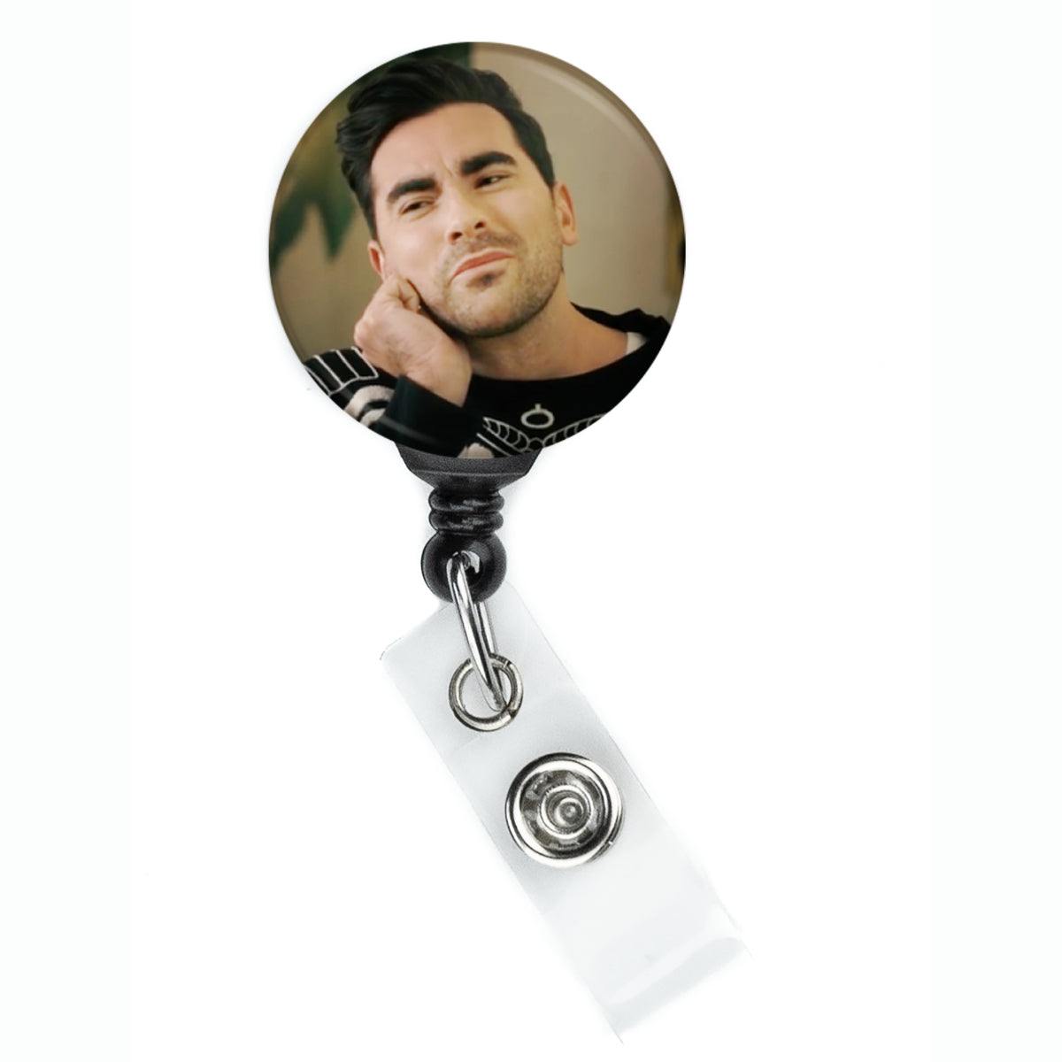 Schitts Creek David Rose Sure Face Meme Badge Reel - ReactionReels