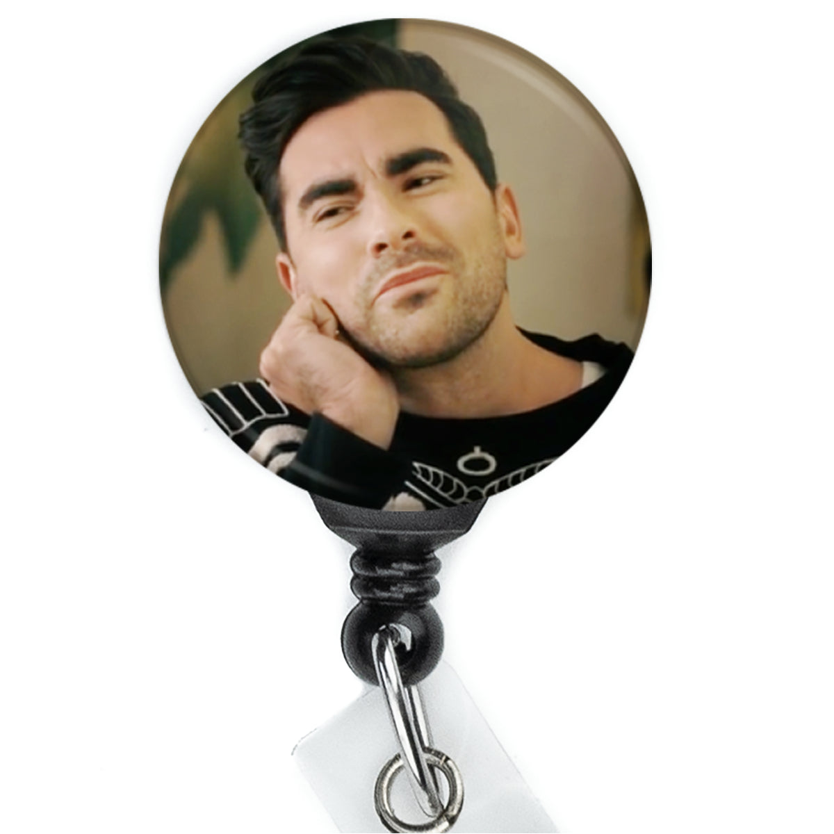 Schitts Creek David Rose Sure Face Meme Badge Reel - ReactionReels