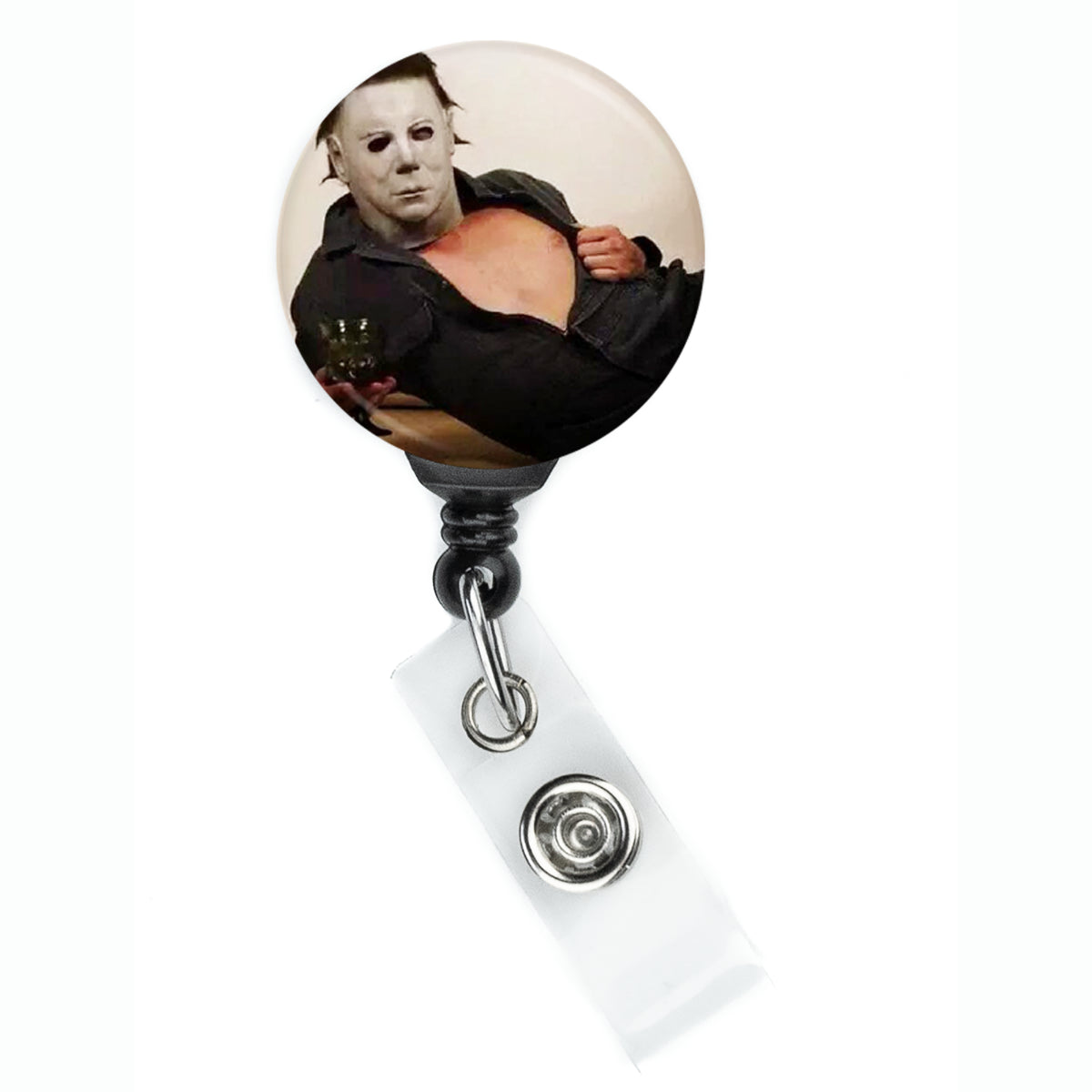 Sexy Michael Myers Halloween Badge Reel - ReactionReels