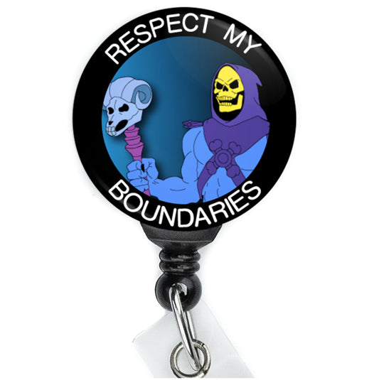 Skeletor Respect My Boundaries Meme Badge Reel - ReactionReels