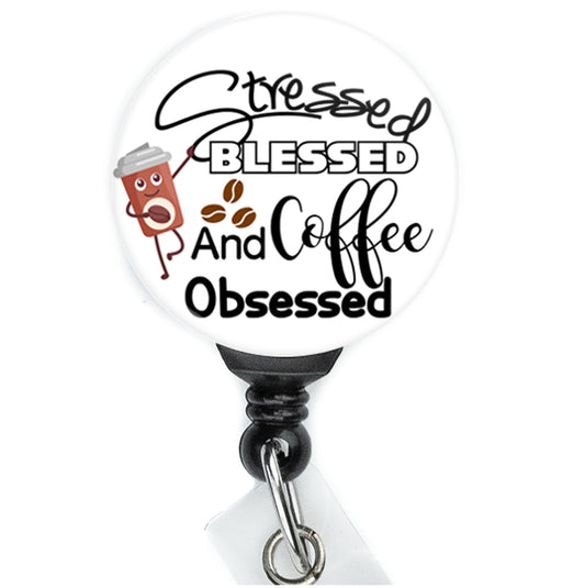 Stressed Blessed and Coffee Obsessed Badge Reel - ReactionReels