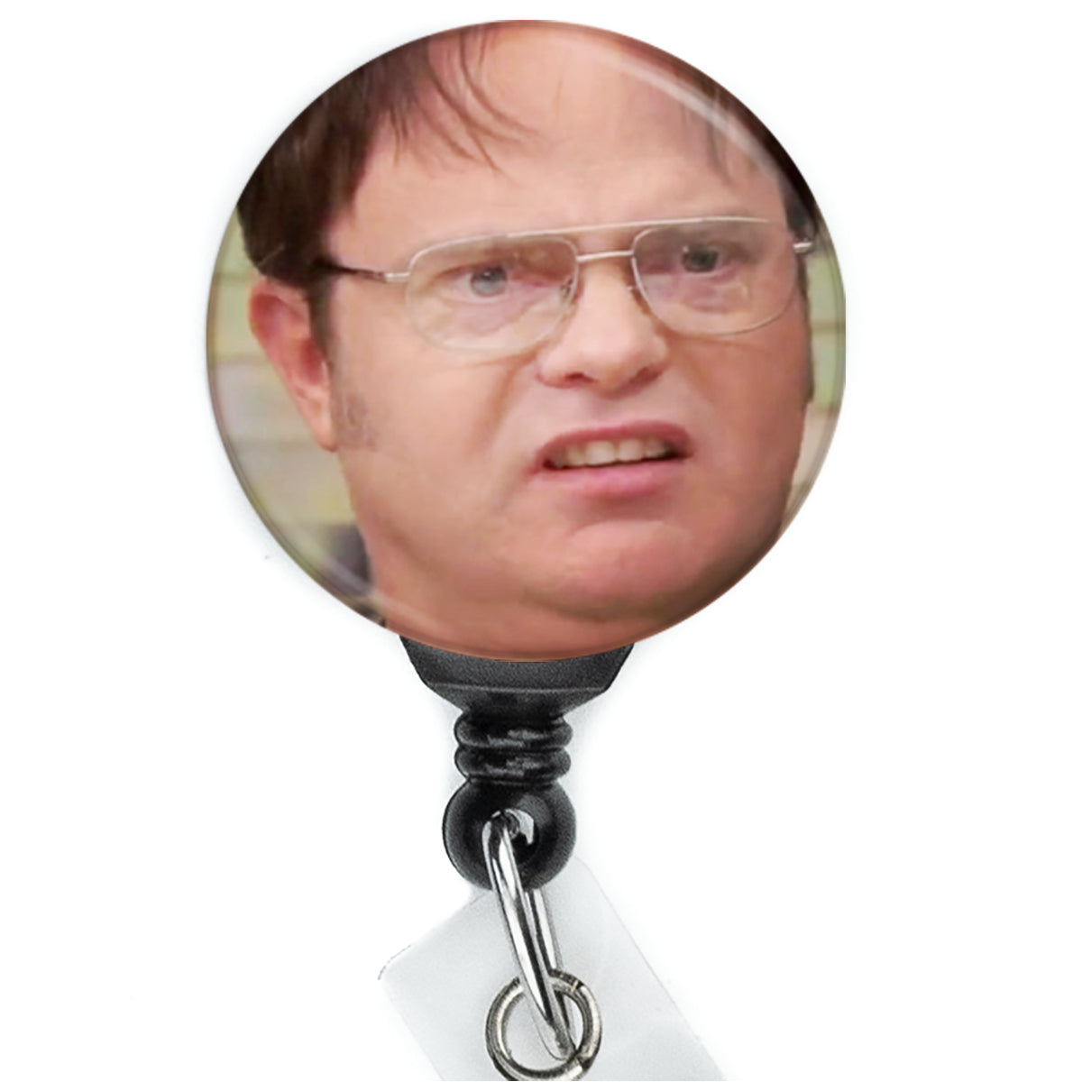 The Office Dwight Shrute Disgusted Close Up Face Meme Badge Reel - ReactionReels