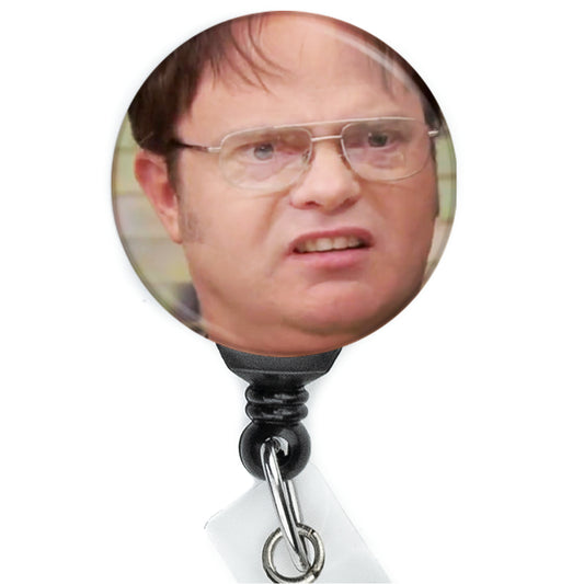 The Office Dwight Shrute Disgusted Close Up Face Meme Badge Reel - ReactionReels