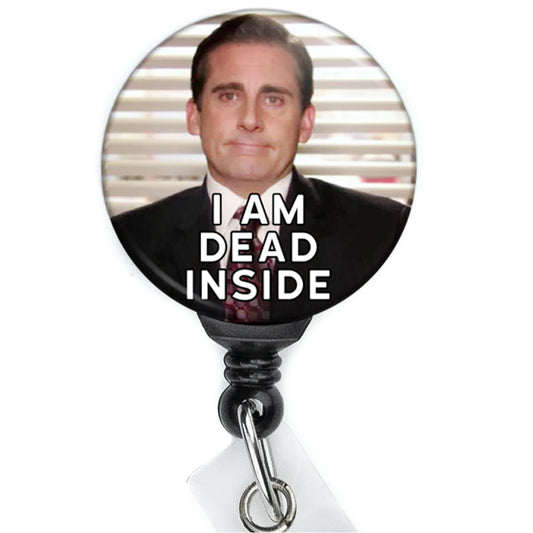 The Office Michael Scott I Am Dead Inse Meme Badge Reel - ReactionReels