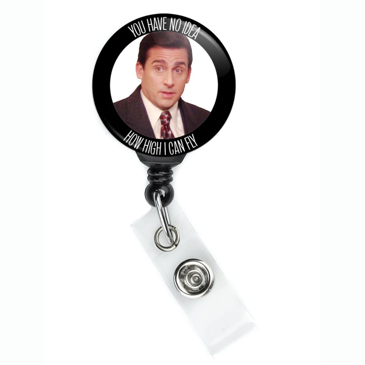 The Office Michael Scott You Have No Idea How High I Can Fly Meme Badge Reel - ReactionReels