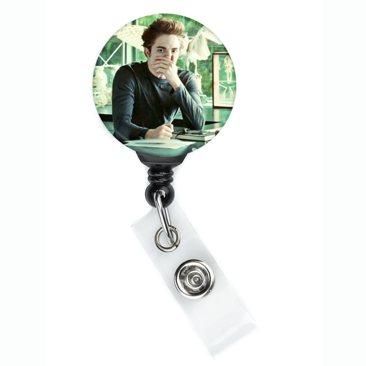 Twilight Edward Cullen Disgusted Stink Face Meme Badge Reel - ReactionReels