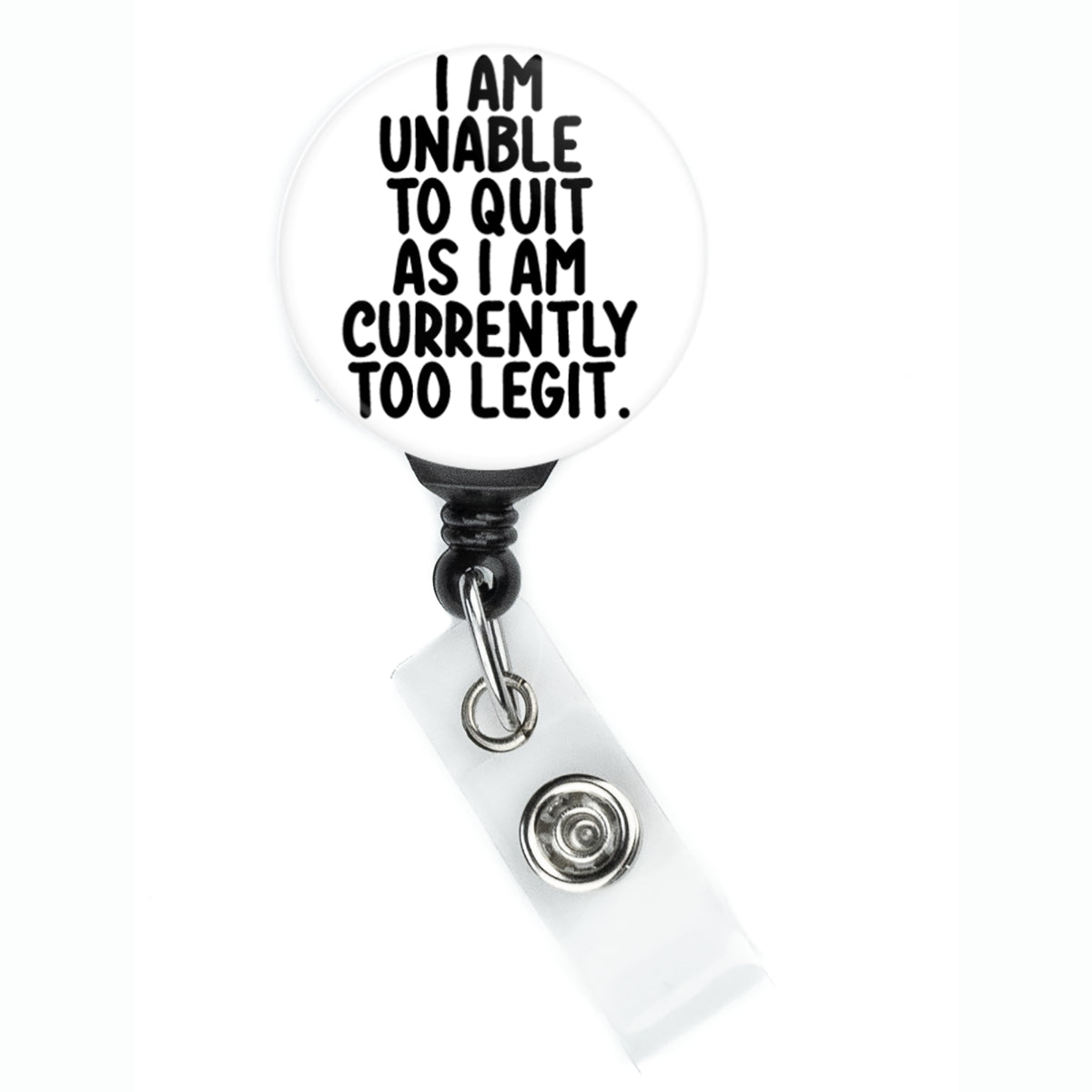 Too Legit To Quit Night Shift Badge Reel - ReactionReels