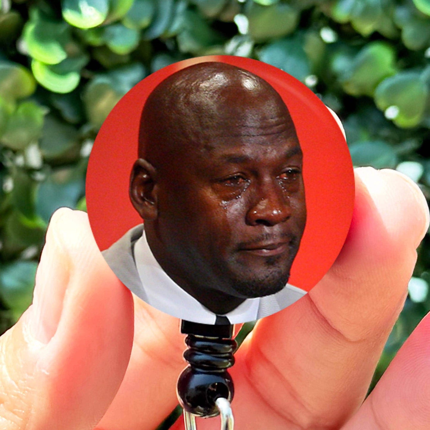 Crying Jordan Meme  Nurse Badge Reel  ID Badge Holder  Nurse Gift  Cute Nurse Badge Hold