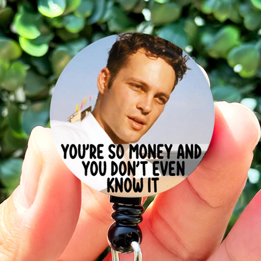 Swingers You're So Money  Nurse Badge Reel  ID Badge Holder  Nurse Gift  Nurse Badge Holder  Cute