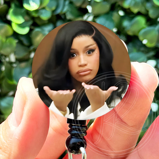Cardi B Trial Meme  Nurse Badge Reel  ID Badge Holder  Nurse Gift  Nurse Badge Holder