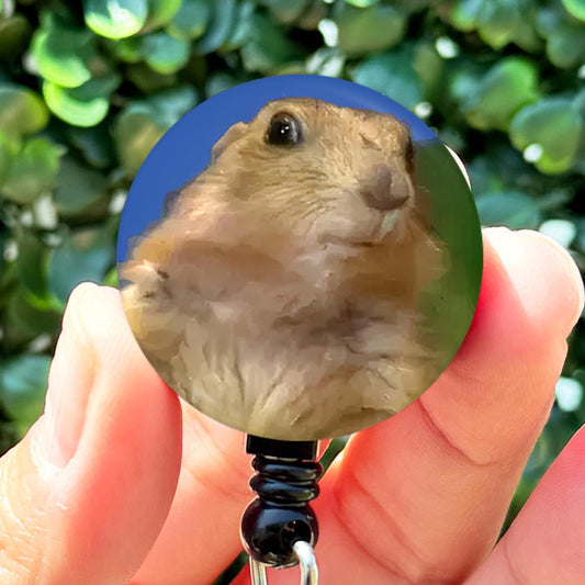 Dramatic Chipmunk Viral Meme  Nurse Badge Reel Funny  Badge Reel Holder  Nurse Gift  Nurse ID Hold